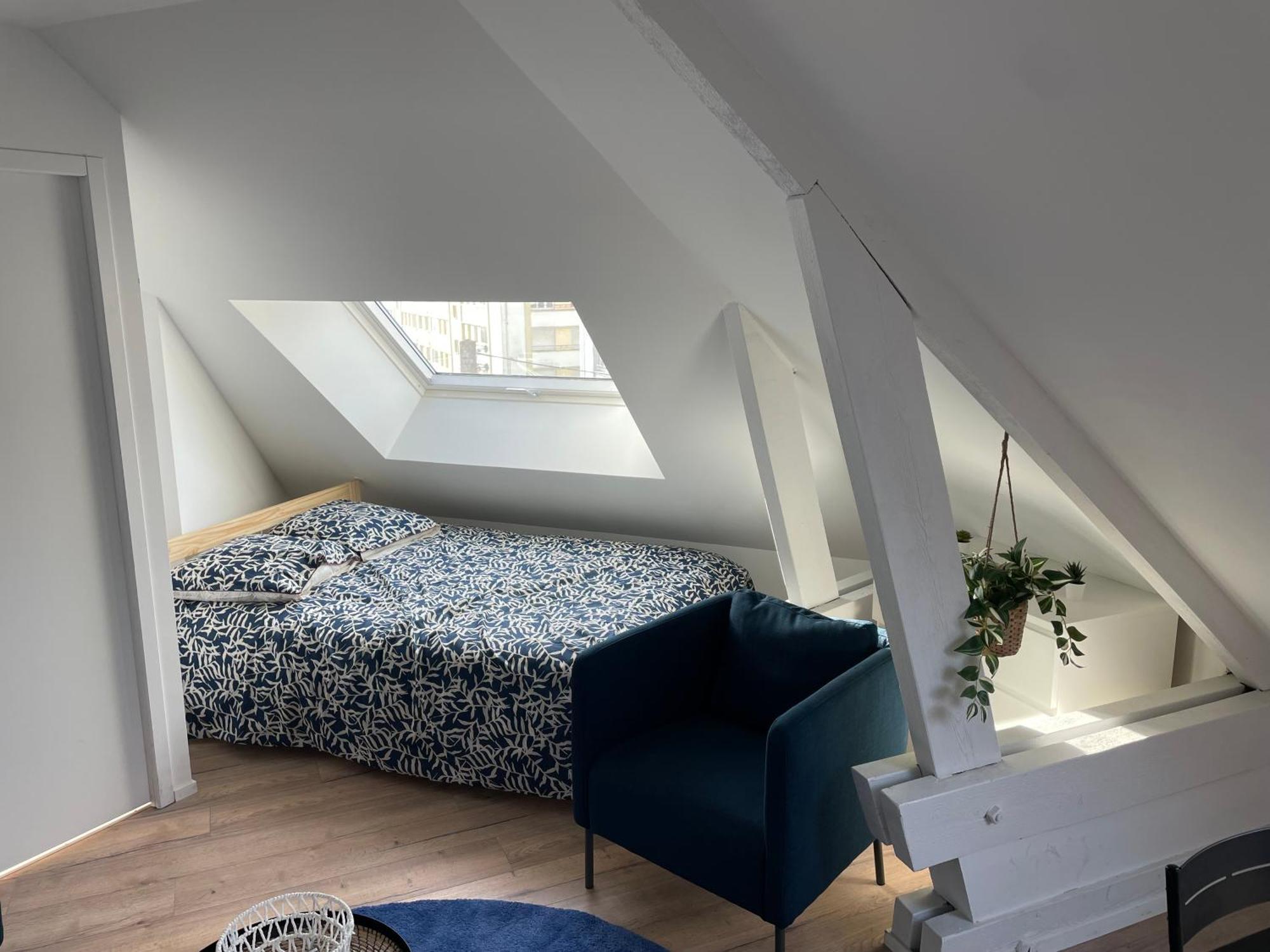 Studio 302 - Hyper Centre - Integralement Renove - Toutes Commodites A Pied سان نازير المظهر الخارجي الصورة